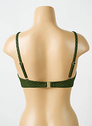 Sutien de costum de baie elasticitate top sutien modelat verde CYELL femeie