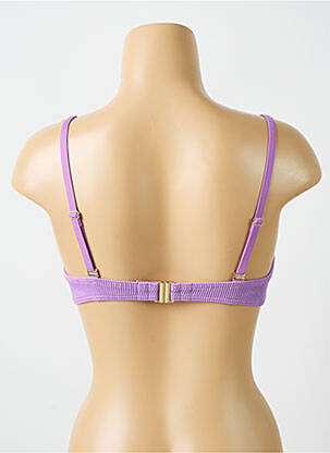 Sutien de costum de baie elasticitate top sutien modelat violet CYELL femeie