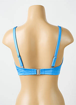 Sutien de costum de baie elasticitate top sutien modelat albastru CYELL femeie