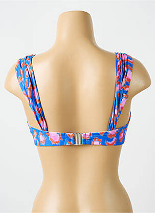 Sutien de costum de baie elasticitate top sutien modelat albastru CYELL femeie