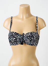 Sutien de costum de baie elasticitate top sutien modelat negru CYELL femme