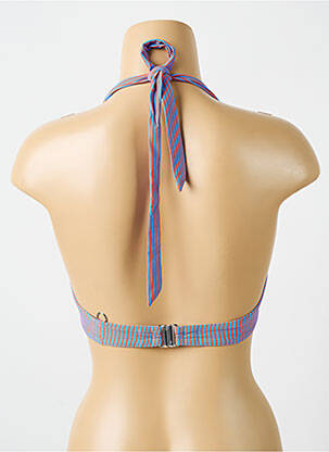 Sutien de costum de baie elasticitate top sutien modelat albastru CYELL femeie