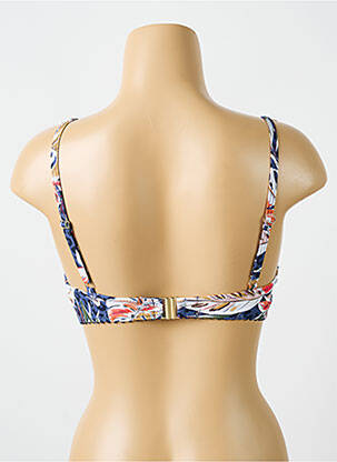 Sutien de costum de baie elasticitate top sutien modelat albastru CYELL femeie