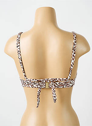 Sutien de costum de baie elasticitate top sutien modelat alb CYELL femeie