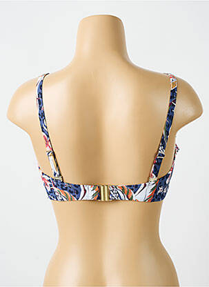 Sutien de costum de baie elasticitate top sutien modelat albastru CYELL femeie
