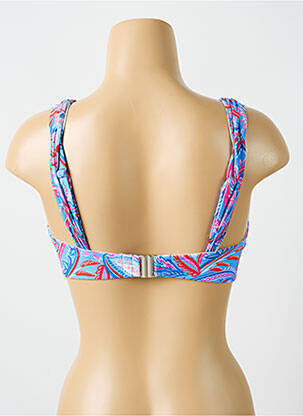 Sutien de costum de baie elasticitate top sutien modelat albastru CYELL femeie