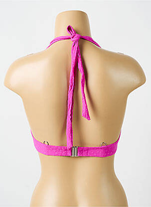 Sutien de costum de baie elasticitate top sutien modelat roz CYELL femeie