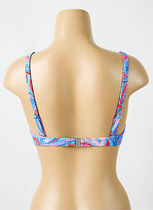 Sutien de costum de baie elasticitate top sutien modelat albastru CYELL femeie