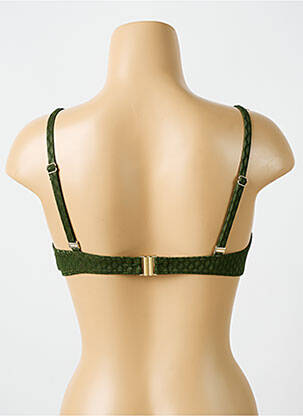 Sutien de costum de baie elasticitate top sutien modelat verde CYELL femeie