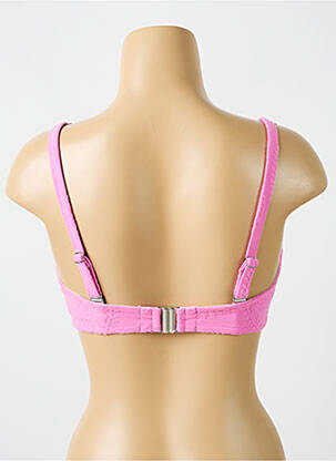 Sutien de costum de baie elasticitate top sutien modelat roz CYELL femeie