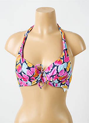 Sutien de costum de baie elasticitate top sutien modelat albastru CYELL femeie