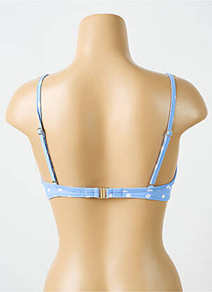 Sutien de costum de baie elasticitate top sutien push-up albastru CYELL femeie