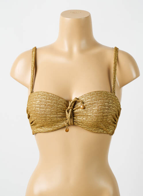 Sutien de costum de baie auriu CYELL femeie