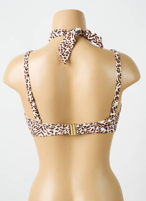 Sutien de costum de baie elasticitate top sutien modelat maro CYELL femme