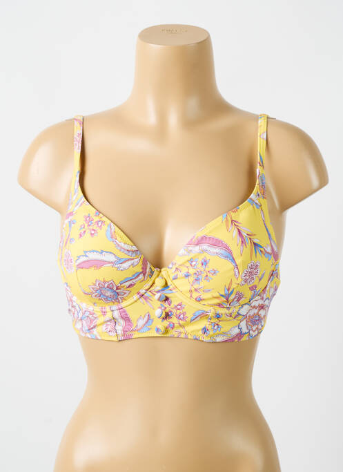 Sutien de costum de baie galben CYELL femeie