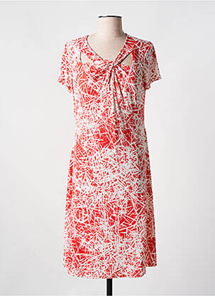 Rochie midi roșu ROMEO POUR JULIETTE femeie