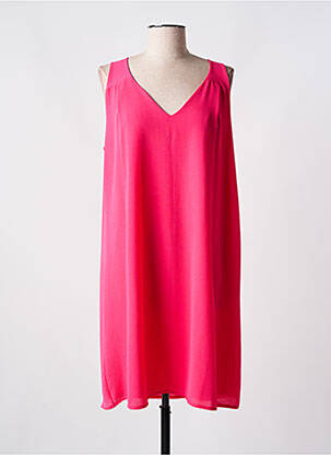 Rochie midi roz închis ROMEO POUR JULIETTE femeie