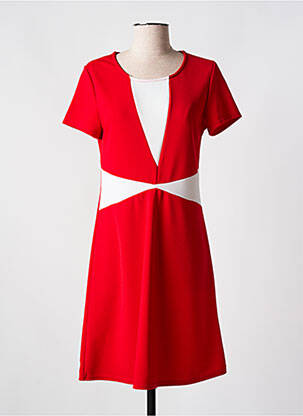 Rochie midi roșu ROMEO POUR JULIETTE femeie