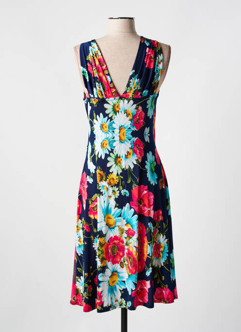 Rochie midi albastru ROMEO POUR JULIETTE femeie