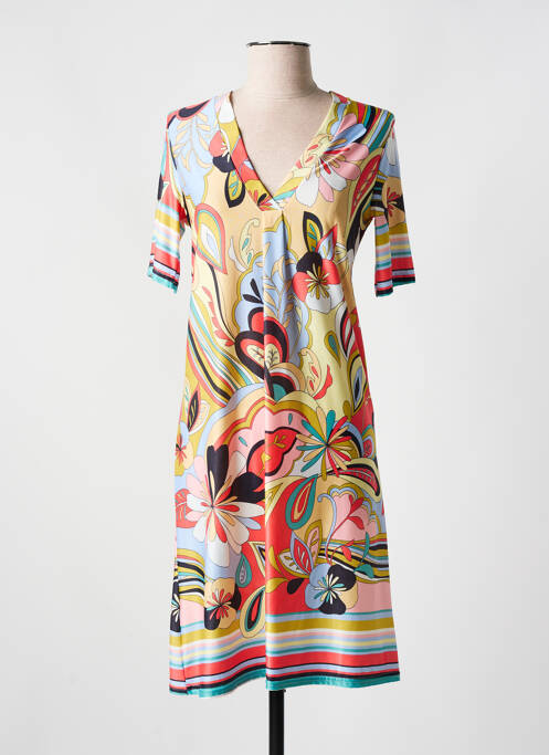 Rochie midi galben ROMEO POUR JULIETTE femeie