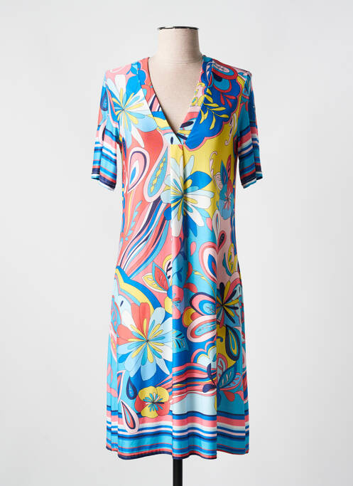 Rochie midi albastru ROMEO POUR JULIETTE femeie