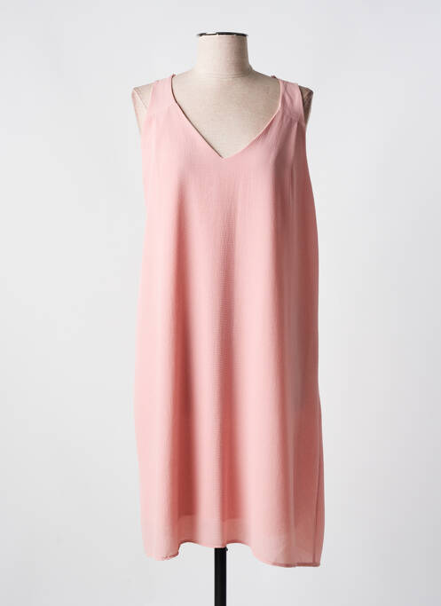 Rochie midi roz ROMEO POUR JULIETTE femeie