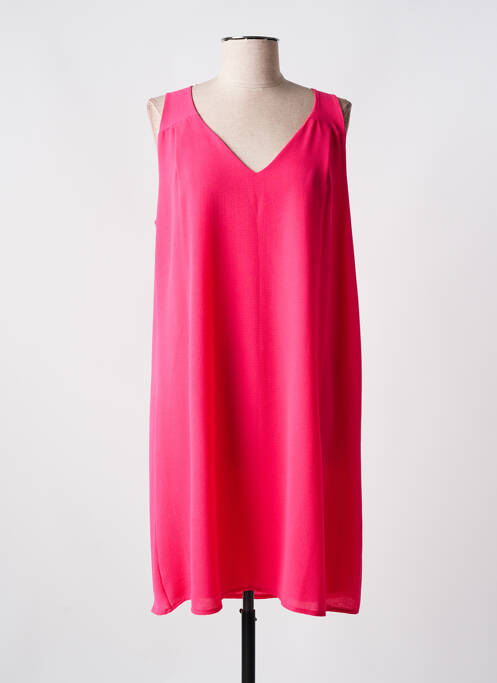 Rochie midi roz închis ROMEO POUR JULIETTE femeie