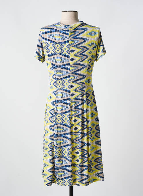 Rochie midi galben ROMEO POUR JULIETTE femeie