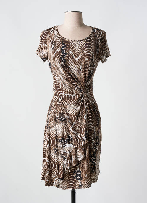 Rochie midi maro ROMEO POUR JULIETTE femeie