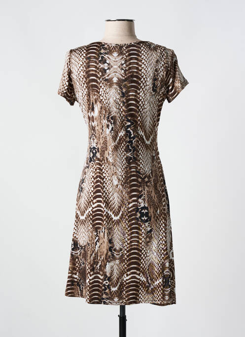 Rochie midi maro ROMEO POUR JULIETTE femeie