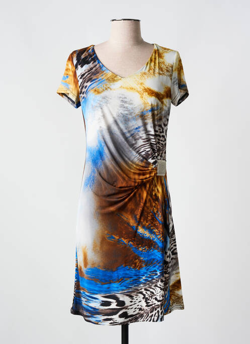 Rochie midi albastru ROMEO POUR JULIETTE femeie