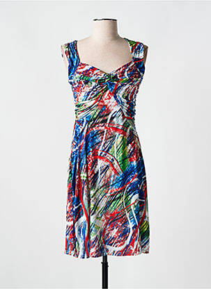 Rochie midi albastru ROMEO POUR JULIETTE femeie