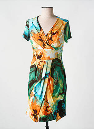 Rochie scurtă portocaliu ROMEO POUR JULIETTE femeie