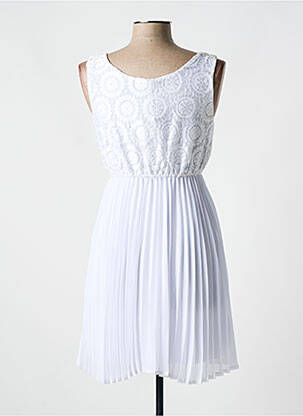 Rochie midi fără mâneci fără mâneci alb C.M.P 55 femeie