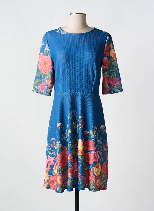 Rochie midi albastru ROMEO POUR JULIETTE femeie