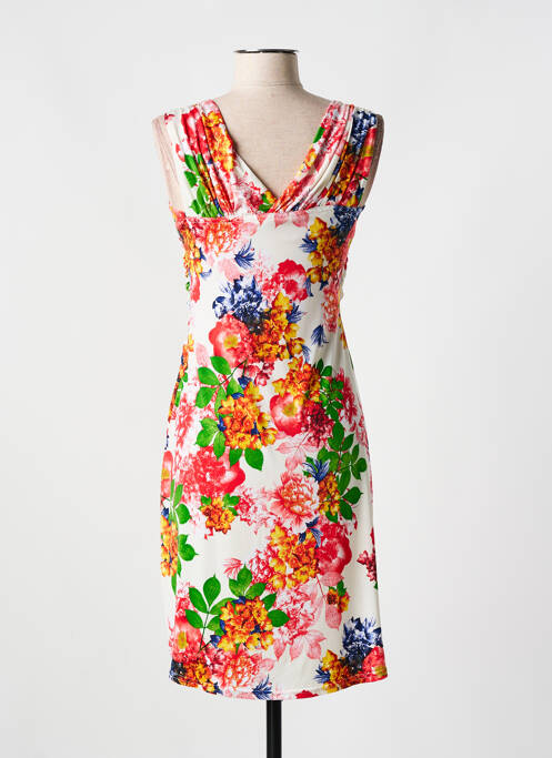 Rochie midi bej ROMEO POUR JULIETTE femeie