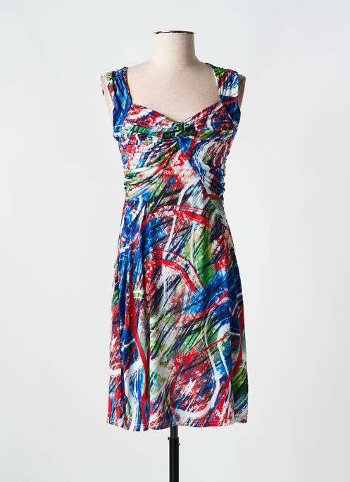 Rochie midi albastru ROMEO POUR JULIETTE femeie