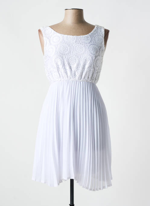 Rochie midi alb C.M.P 55 femeie