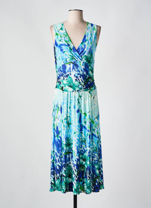 Rochie lungă albastru PARISIENNE femeie