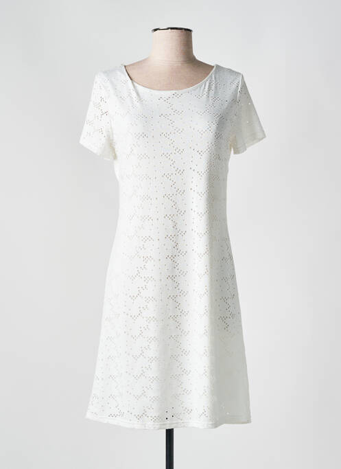 Rochie scurtă alb ROMEO POUR JULIETTE femeie