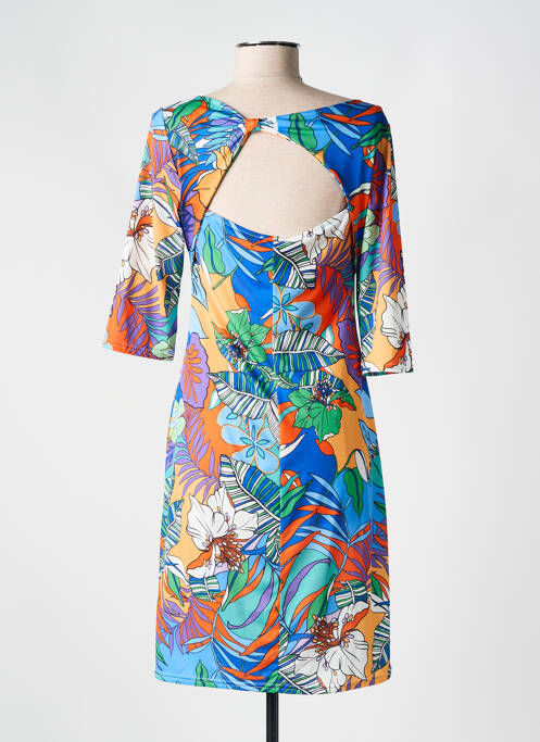 Rochie midi albastru ROMEO POUR JULIETTE femeie