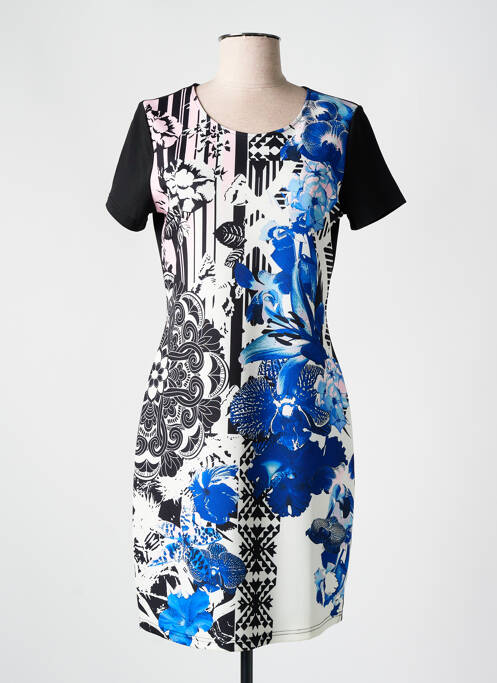 Rochie scurtă negru 101 IDEES femeie