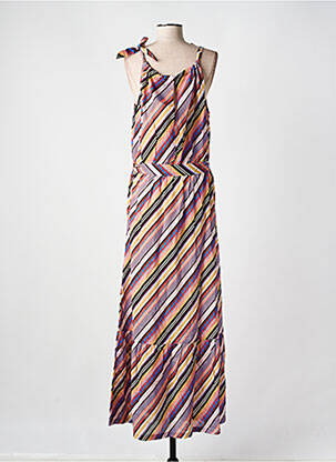 Rochie lungă fără mâneci fără mâneci violet CYELL femeie