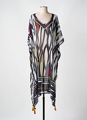 Rochie de plajă negru MIRADONNA femeie