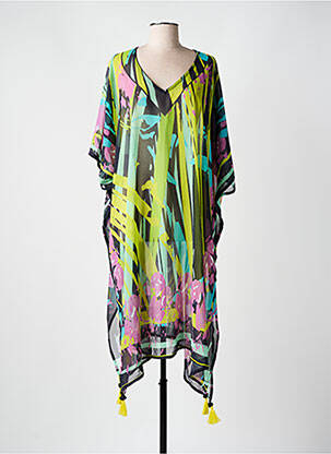 Rochie de plajă verde MIRADONNA femeie