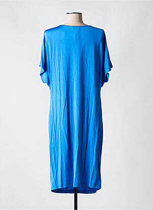 Rochie midi mâneci scurte mâneci scurte albastru CYELL femeie