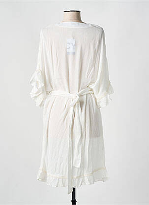 Rochie de plajă țesătură crep alb CYELL femeie