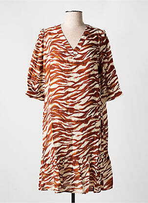 Rochie midi maro CYELL femeie