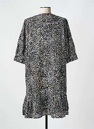 Rochie midi mâneci scurte mâneci scurte negru CYELL femeie