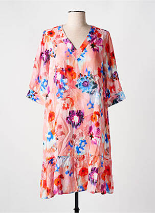 Rochie de plajă roz CYELL femeie